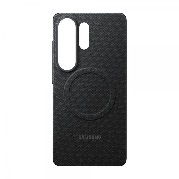 Samsung Original Galaxy S26 Ultra Deksel Carbon Magnet Case Svart