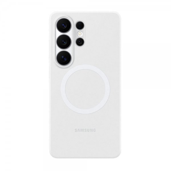 Samsung Original Samsung Galaxy S26 Ultra Deksel Silicone Magnet Case Hvit