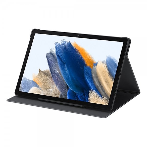Samsung Original Galaxy Tab A8 Etui Book Cover Darkgray