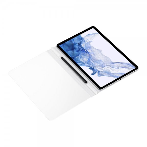 Samsung Original Galaxy Tab S7/Galaxy Tab S8 Etui Note View Cover Hvit