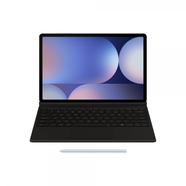 Samsung Original Galaxy Tab S9 Plus/S9 FE Plus/S10 Plus Etui Book Cover Keyboard Svart