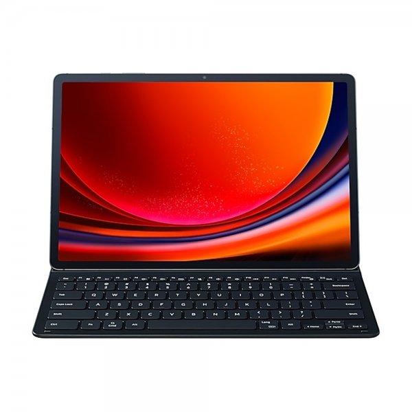Samsung Original Galaxy Tab S9 Plus Etui Book Cover Keyboard Slim Svart
