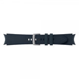 Samsung Original Galaxy Watch 20mm Armbånd Hybrid Leather Strap (M/L) Navy