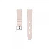 Samsung Original Galaxy Watch 20mm Armbånd Hybrid Leather Strap (M/L) Rosa