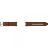 Samsung Original Galaxy Watch 20mm Armbånd Hybrid Leather Strap (S/M) Camel