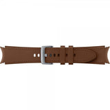 Samsung Original Galaxy Watch 20mm Armbånd Hybrid Leather Strap (S/M) Camel