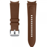 Samsung Original Galaxy Watch 20mm Armbånd Hybrid Leather Strap (S/M) Camel
