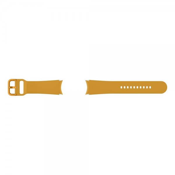 Samsung Original Galaxy Watch 20mm Armbånd Sport Band (M/L) Mustard