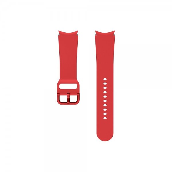 Samsung Original Galaxy Watch 20mm Armbånd Sport Band (M/L) Rød