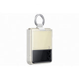 Samsung Original Galaxy Z Flip 3 Deksel Clear Cover with Ring Transparent