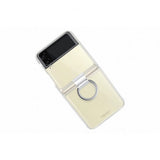 Samsung Original Galaxy Z Flip 3 Deksel Clear Cover with Ring Transparent