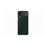 Samsung Original Galaxy Z Flip 3 Deksel Leather Cover Grønn