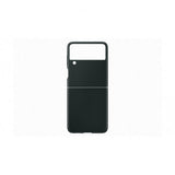Samsung Original Galaxy Z Flip 3 Deksel Leather Cover Grønn