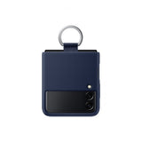Samsung Original Galaxy Z Flip 3 Deksel Silicone Cover with Ring Navy
