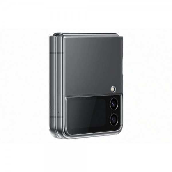Samsung Original Galaxy Z Flip 4 Deksel Clear Slim Cover Transparent