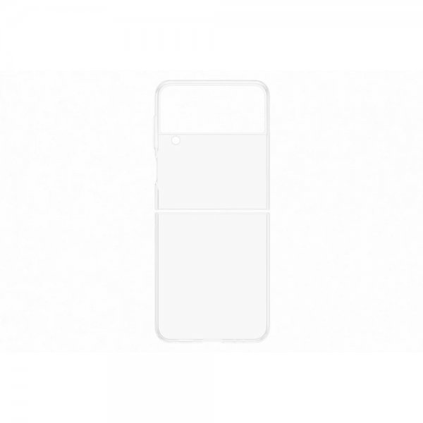 Samsung Original Galaxy Z Flip 4 Deksel Clear Slim Cover Transparent