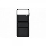 Samsung Original Galaxy Z Flip 4 Deksel Flap Leather Cover Svart