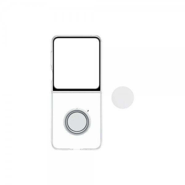 Samsung Original Galaxy Z Flip 5 Deksel Clear Gadget Case Transparent
