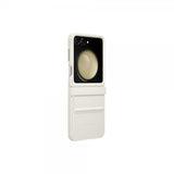 Samsung Original Galaxy Z Flip 5 Deksel Flap Eco-Leather Case Cream