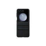 Samsung Original Galaxy Z Flip 5 Deksel Flap Eco-Leather Case Svart