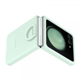 Samsung Original Galaxy Z Flip 5 Deksel Silicone Case with Ring Mint