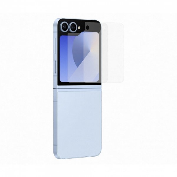 Samsung Original Galaxy Z Flip 6/Flip 7 FE Skjermbeskytter Anti-reflecting Film 2-pakning