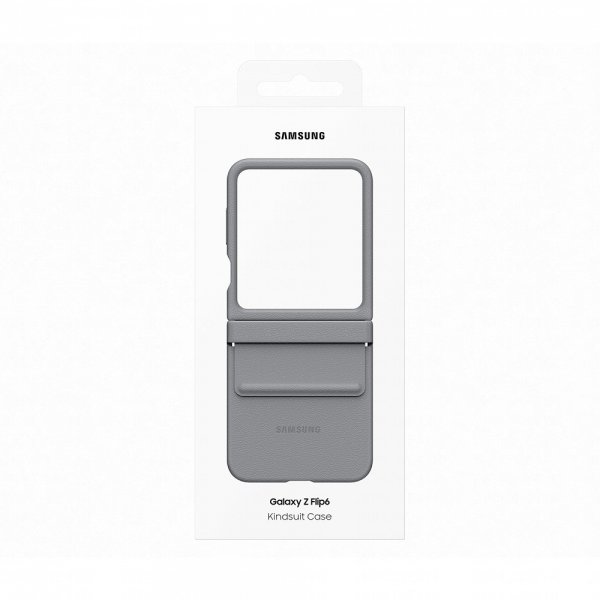 Samsung Original Galaxy Z Flip 6/Galaxy Z Flip 7 FE Deksel Kindsuit Grå