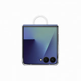 Samsung Original Galaxy Z Flip 7 Deksel Ring Case Clear Transparent