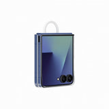 Samsung Original Galaxy Z Flip 7 Deksel Ring Case Clear Transparent