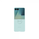 Samsung Original Galaxy Z Flip 7 Deksel Ring Case Silicone Mint