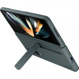 Samsung Original Galaxy Z Fold 4 Etui Standing Cover with Pen Graygreen