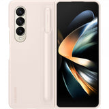 Samsung Original Galaxy Z Fold 4 Etui Standing Cover with Pen Sand