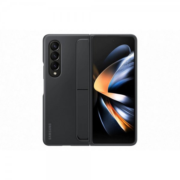Samsung Original Galaxy Z Fold 4 Etui Standing Cover with Pen Svart
