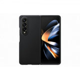 Samsung Original Galaxy Z Fold 4 Deksel Leather Cover Svart