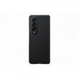 Samsung Original Galaxy Z Fold 4 Deksel Leather Cover Svart