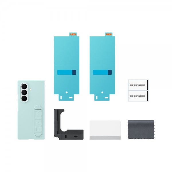 Samsung Original Galaxy Z Fold 7 Deksel Silicone Case Mint