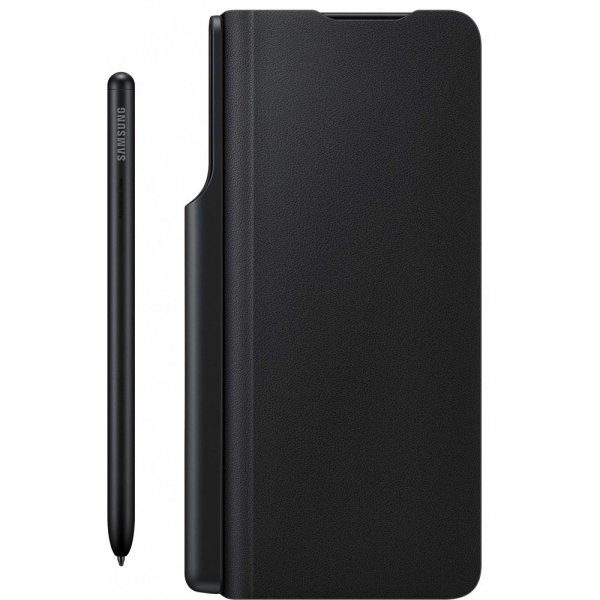 Samsung Original Galaxy Z Fold3 Etui Flip Cover with Pen Svart