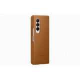 Samsung Original Galaxy Z Fold3 Deksel Leather Cover Camel