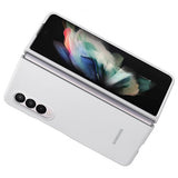Samsung Original Galaxy Z Fold3 Deksel Silicone Cover Hvit