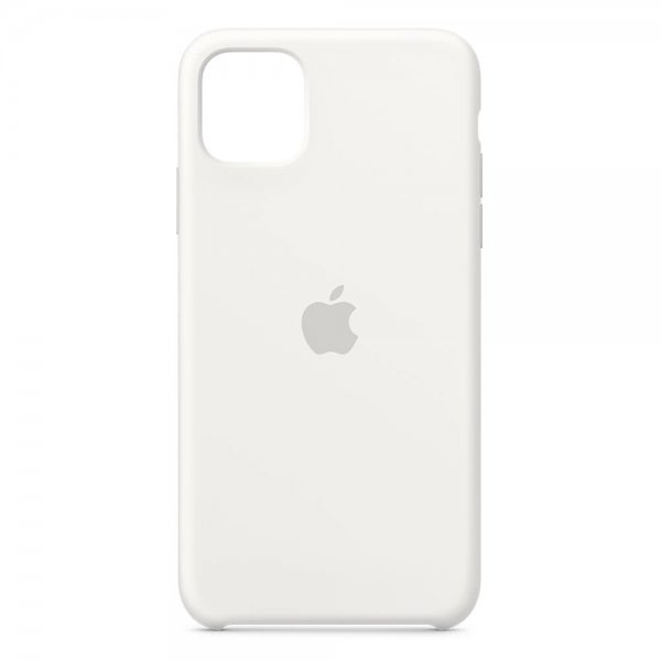 Apple Original iPhone 11 Pro Max Deksel Silikoni Case Hvit