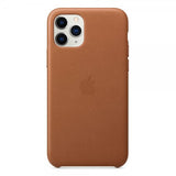 Apple Original iPhone 11 Pro Deksel Leather Case Saddle Brown