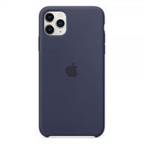 Apple Original iPhone 11 Pro Max Deksel Silikoni Case Midnight Blue