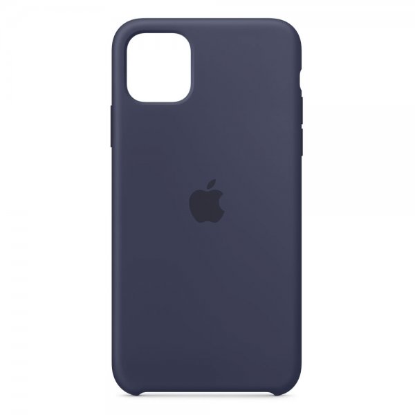 Apple Original iPhone 11 Pro Max Deksel Silikoni Case Midnight Blue