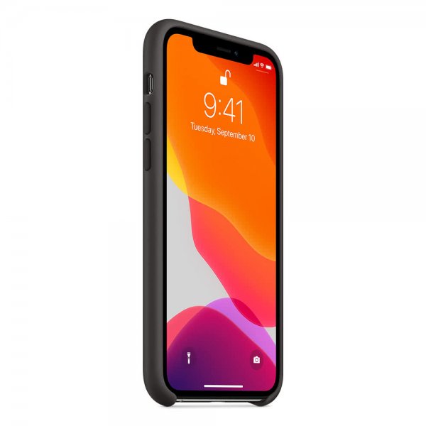 Apple Original iPhone 11 Pro Deksel Silikoni Case Svart
