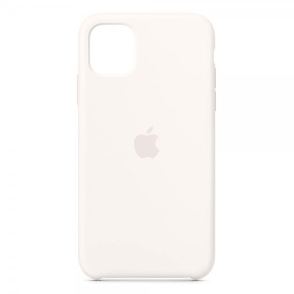 Apple Original iPhone 11 Deksel Silikoni Case Hvit