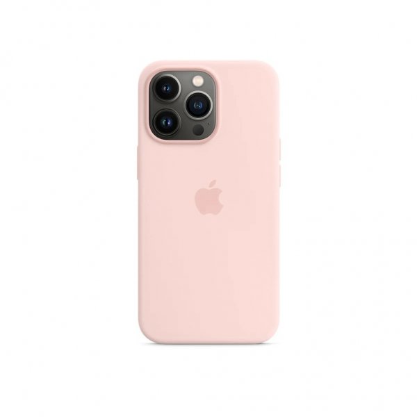Apple Original iPhone 13 Pro Deksel Silicone Case MagSafe Chalk Pink