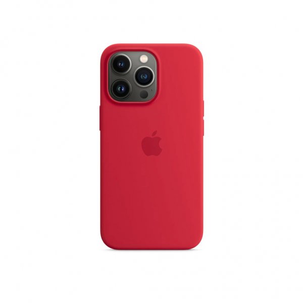 Apple Original iPhone 13 Pro Deksel Silicone Case MagSafe RED