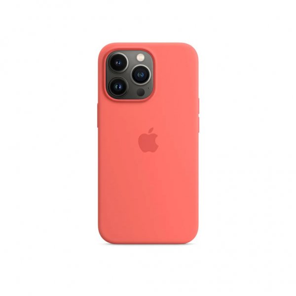 Apple Original iPhone 13 Pro Deksel Silicone Case MagSafe Pink Pomelo