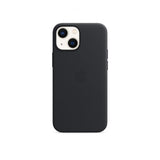 Apple Original iPhone 13 Deksel Leather Case MagSafe Midnight