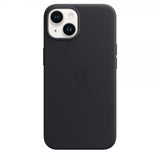 Apple Original iPhone 14 Plus Deksel Leather Case MagSafe Midnatt
